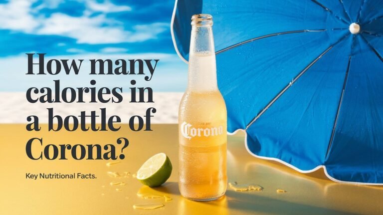 How Many Calories In A Bottle Of Corona: Key Nutritional Facts