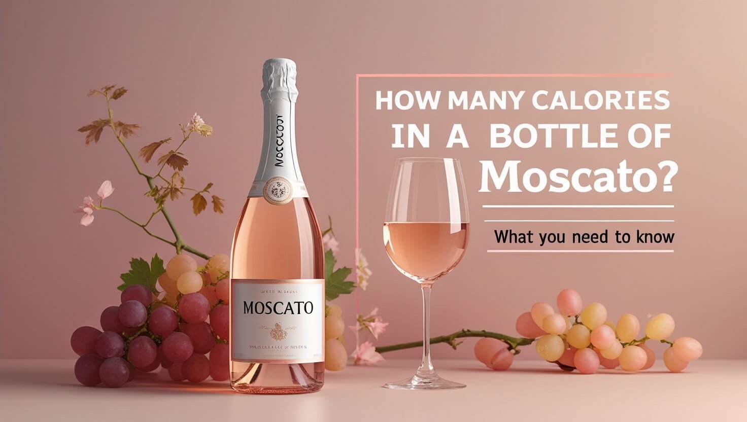 How Many Calories in a Bottle of Moscato?