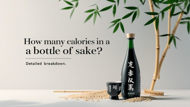 How Many Calories In A Bottle Of Sake: Detailed Breakdown