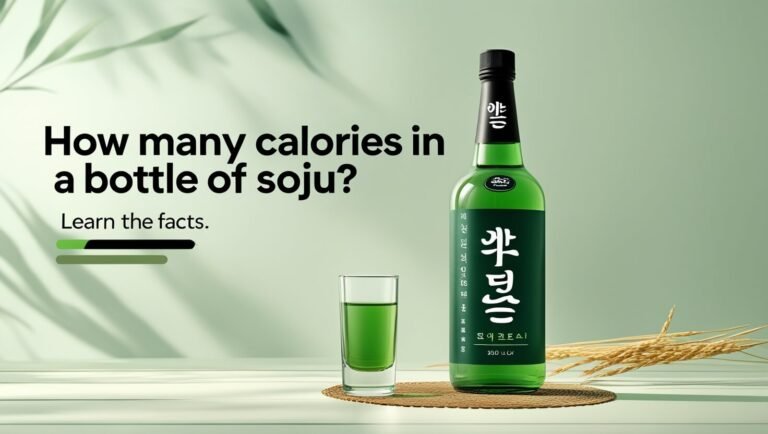 How Many Calories in a Bottle of Soju?