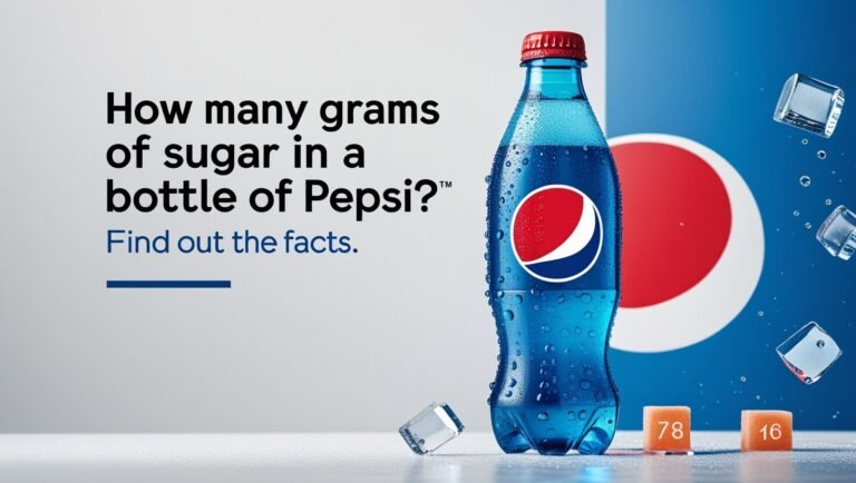 How Many Grams Of Sugar In A Bottle Of Pepsi?