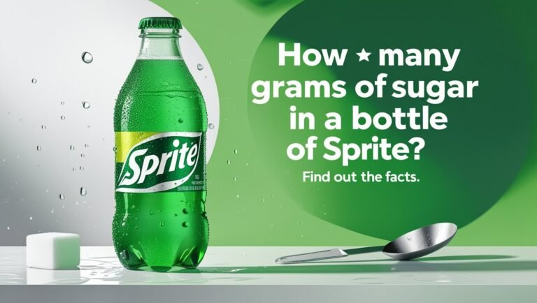 How Many Grams Of Sugar In A Bottle Of Sprite?