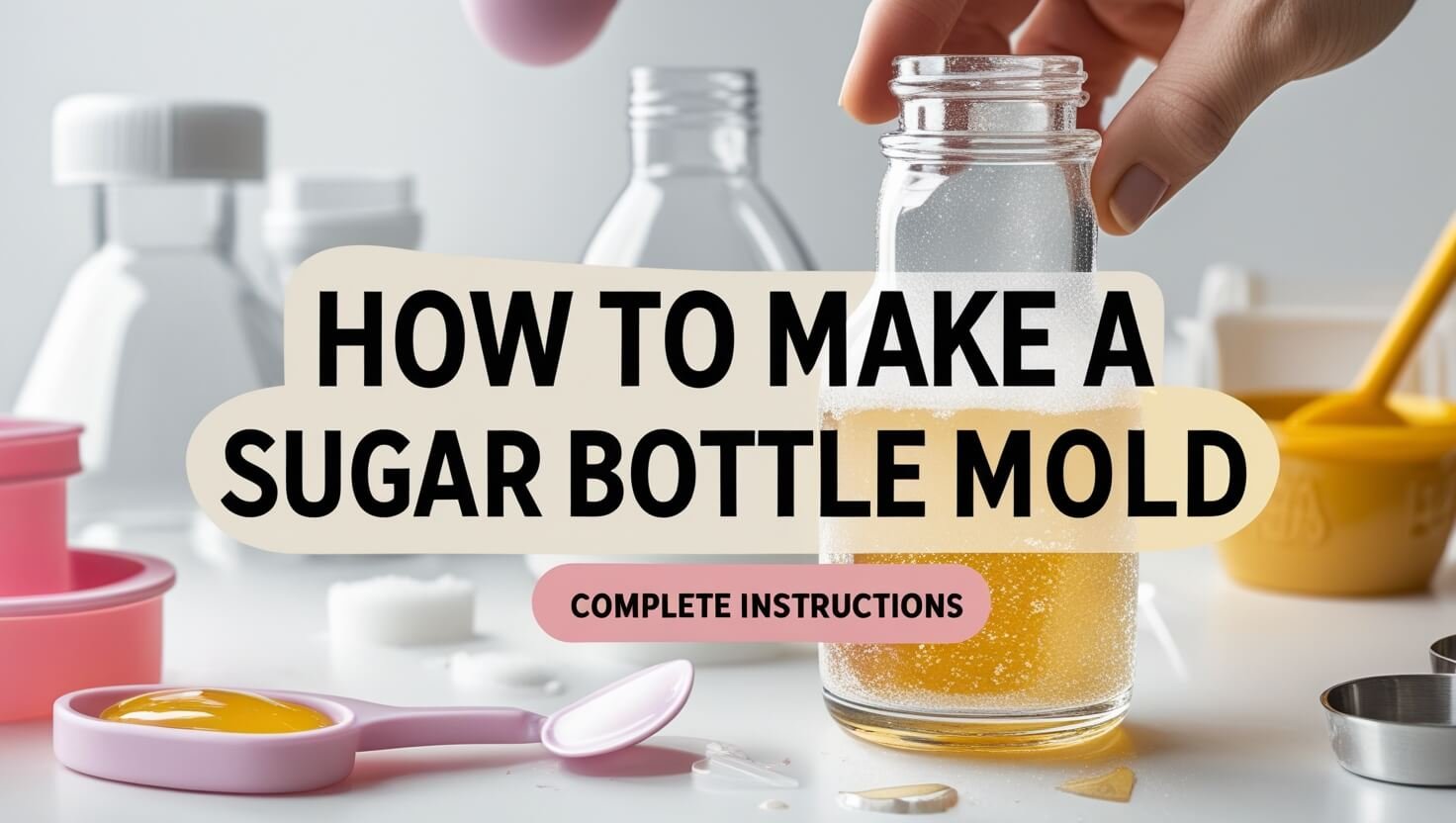 How To Make a Sugar Bottle Mold: Complete Instructions