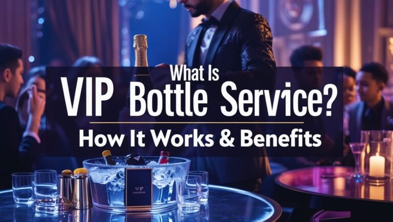 What Is VIP Bottle Service? How It Works & Benefits