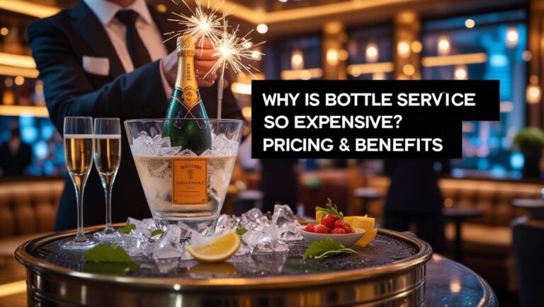 Why Is Bottle Service So Expensive? Pricing & Benefits